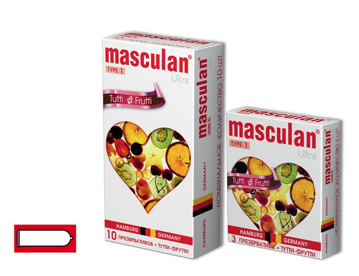Презервативы Masculan Ultra Tutti-Frutti 3 шт