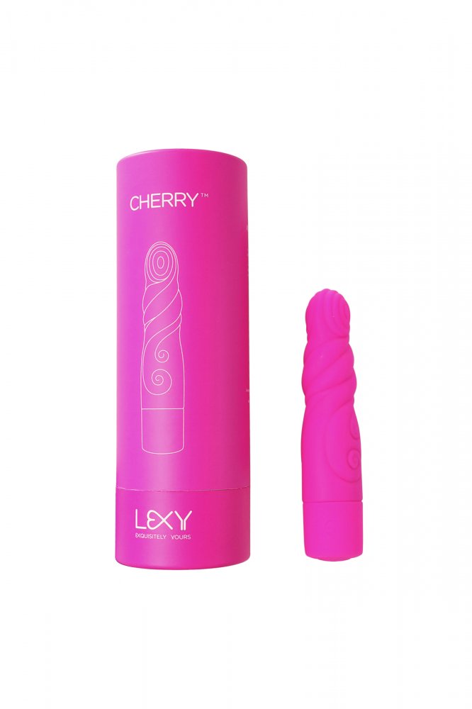 Вибратор розовый Lexy Cherry 15,5 см