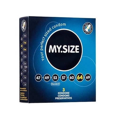 Презервативы MY.SIZE № 3 размер 64 ширина 6,4 см