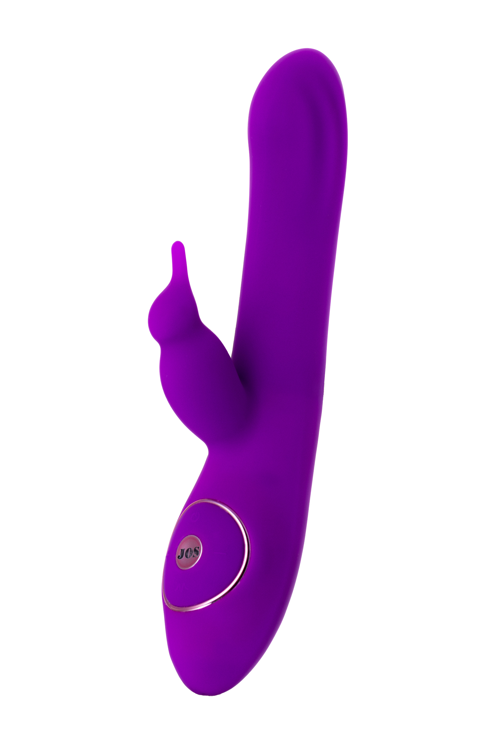 Ротатор с клиторальным стимулятором Jos Yum силикон фиолетовый 21 см