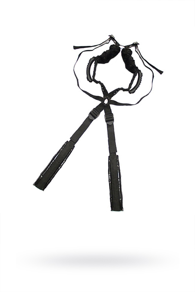 Комплект бондажный Romfun Sex Harness Bondage на сбруе чёрный