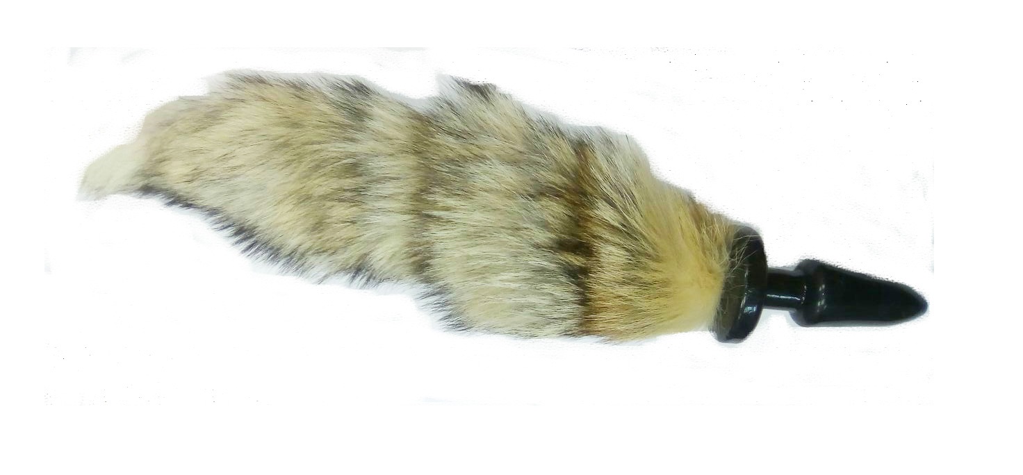 Анальная пробка с хвостом лисы 10,5 см